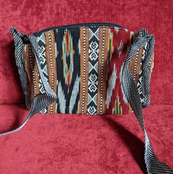 Vintage Cloth Bag from India - Picture 5 of 11